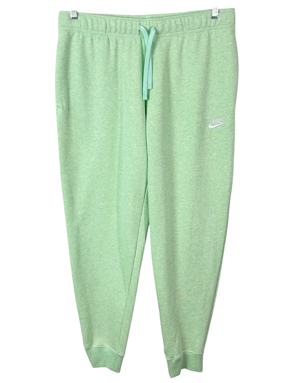 Nike Sportswear Club Fleece Women's Mid-Rise Joggers DQ5191-379 Mint Foam Large